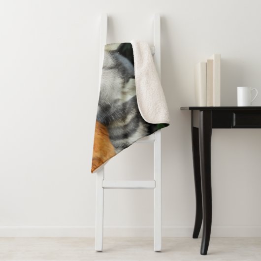 Couverture Sherpa Amour mignon somalien de petit groupe d'amis de (En situation)