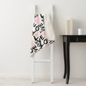 Couverture Sherpa Amour Moderne (En situation)