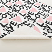 Couverture Sherpa Amour Moderne (3/4)