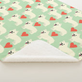 Couverture Sherpa Amoureux de Frenchie (3/4)
