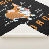 Couverture Sherpa Amoureux des chiens Cute Corgi (3/4)