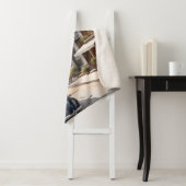 Couverture Sherpa Amsterdam aquarelle (En situation)