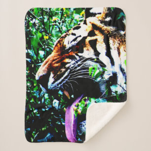 Couverture Sherpa Amur Tiger sbcna