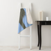 Couverture Sherpa Amusant Ostrich George Et Mignonne Ladybug (En situation)