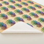 Couverture Sherpa Ananas (3/4)