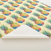 Couverture Sherpa Ananas (3/4)