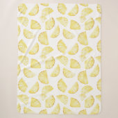 Couverture Sherpa Ananas Tropicaux Aloha (Devant)