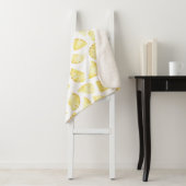 Couverture Sherpa Ananas Tropicaux Aloha (En situation)