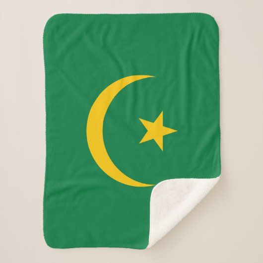 Couverture Sherpa Ancien drapeau mauritanien (Devant)