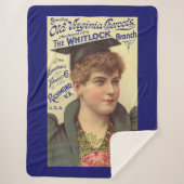 Couverture Sherpa Ancien Virginia Cheroots des années 1890 (Devant)