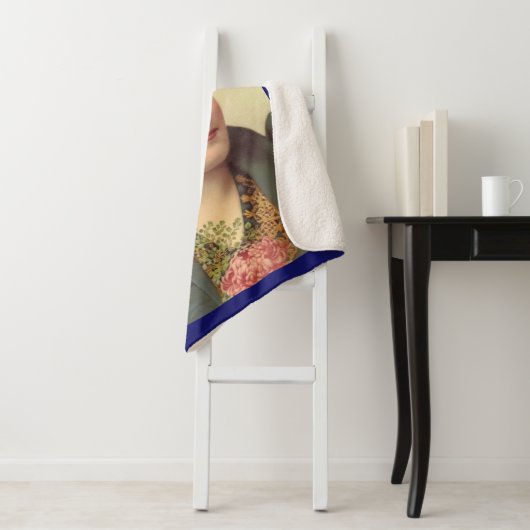 Couverture Sherpa Ancien Virginia Cheroots des années 1890 (En situation)