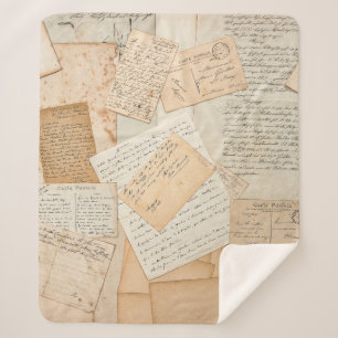 Couverture Sherpa Anciennes lettres, manuscrits, cartes postales vin