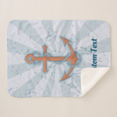 Couverture Sherpa Ancre avec chaîne (Devant (Horizontal))