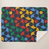 Couverture Sherpa Andalusian Tiles 12 (Alhambra Palace, Granada) (Devant (Horizontal))