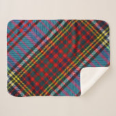 Couverture Sherpa Anderson Clan Tartan (Diagonal) (Devant (Horizontal))
