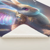 Couverture Sherpa Angel Bunny (3/4)