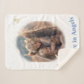 Couverture Sherpa Anges (Devant (Horizontal))