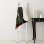 Couverture Sherpa Anglais Bull Terrier Cushion/Coussin (En situation)