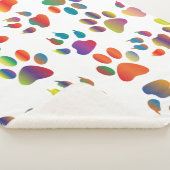 Couverture Sherpa Animal prismatique prismatique (3/4)