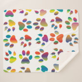 Couverture Sherpa Animal prismatique prismatique (Devant (Horizontal))