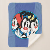 Couverture Sherpa Animaniacs | Warner Siblings Circle Graphic (Devant)