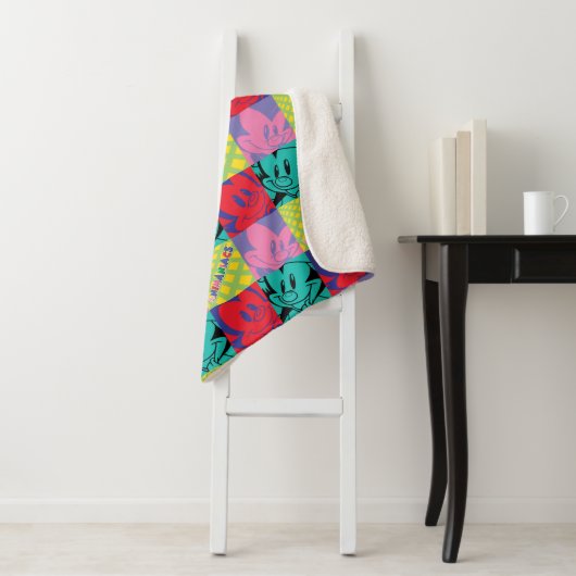 Couverture Sherpa Animaniacs | Warner Siblings Pop Art Graphic (En situation)