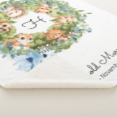 Couverture Sherpa Animaux Cubs Élégant mignonne bébé garçon (3/4)