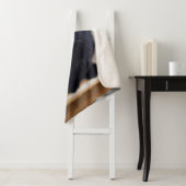 Couverture Sherpa Animaux de bébés cutest | Portrait d'un chat noir (En situation)