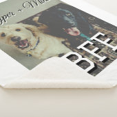 Couverture Sherpa Animaux de compagnie amis besties ajouter nom anim (3/4)