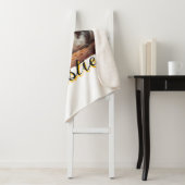 Couverture Sherpa Animaux de compagnie amis besties ajouter nom anim (En situation)