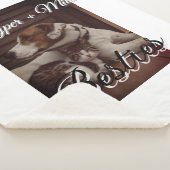 Couverture Sherpa Animaux de compagnie amis besties ajouter nom anim (3/4)