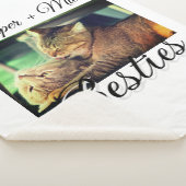 Couverture Sherpa Animaux de compagnie amis besties ajouter nom anim (3/4)