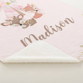 Couverture Sherpa Animaux des forêts (3/4)