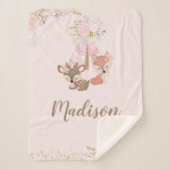 Couverture Sherpa Animaux des forêts (Devant)