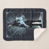 Couverture Sherpa Anime du Patronus Biche de Severus Snape (Devant (Horizontal))