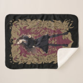 Couverture Sherpa Anime Hermione Granger Cadre Orné (Devant (Horizontal))