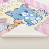 Couverture Sherpa Anime Tom et Jerry Strawberry Fun (3/4)