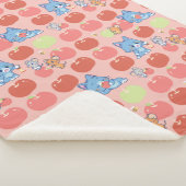 Couverture Sherpa Anime Tom, Jerry et Tuffy Apple Motif (3/4)