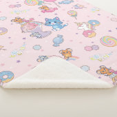 Couverture Sherpa Anime Tom, Jerry et Tuffy Candyland Motif (3/4)