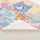 Couverture Sherpa Anime Tom, Jerry et Tuffy Dessert Parlor (3/4)