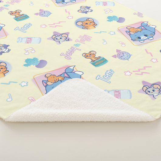 Couverture Sherpa Anime Tom, Jerry et Tuffy Playtime Motif (3/4)