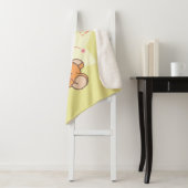 Couverture Sherpa Anime Tuffy et Jerry Cheese au fromage (En situation)