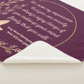 Couverture Sherpa Anne Of Green Gables Citation I - Style mignon (3/4)