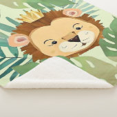 Couverture Sherpa Anniversaire du lion de la Petite Jungle (3/4)
