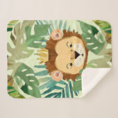 Couverture Sherpa Anniversaire du lion de la Petite Jungle (Devant (Horizontal))