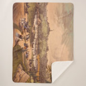 Couverture Sherpa Antique Central Park #1, Distressed BG #3 (Devant)