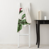 Couverture Sherpa Antique Rose Lithograph, François-Frédéric Grobon (En situation)