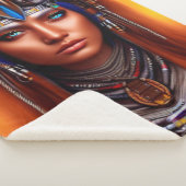 Couverture Sherpa Apache amérindienne (3/4)