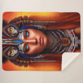 Couverture Sherpa Apache amérindienne (Devant (Horizontal))