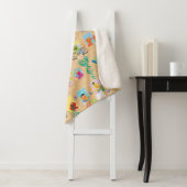 Couverture Sherpa Appartement Sesame Street Motif Windows (En situation)